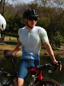 INBIKE mùa hè MTB Áo đi xe đạp người đàn ông đầy đủ dây kéo nam thoáng khí quần áo đi xe đạp xe đạp xe đạp Áo Jersey Áo sơ mi với 3 túi