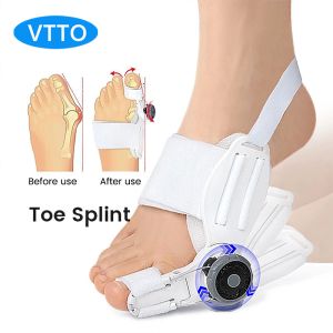 เครื่องเข้าเฝือกที่รองปุ่มหัวแม่เท้าขนาดใหญ่ 1ชิ้น หัวแม่เท้าการแก้ไขที่ยืดหัวแม่มือลูก บิดปรับได้ ปรับปรุงนิ้ว หัวแม่เท้า ผิดรูปออร์โทพีดิกส์