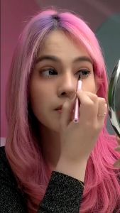 𝗝𝗨𝗡𝗞𝗜𝗘 𝗠𝗔𝗞𝗘𝗨𝗣 - Xi XiU DIVINE LIQUID EYELINER PEN WATERPROOF BLACK LUSINAN (12 PCS)