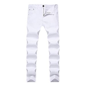 White Slim Fit Straight Leg Jeans: A Fashionable Choice for Men