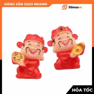 Mô hình Ông Thần Tài trang trí nhà cửa trang trí bánh kem lễ hội