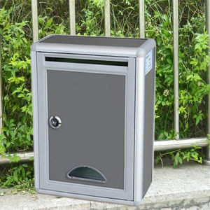 Letter Mailbox Outdoor Post Box with Waterproof Lockable Durable Wall Mounted Letter Box Post Box with Lock for Home  Wall Mounted Outdoor Letter Post 意见投诉箱