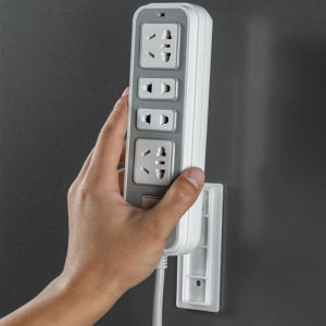 ชั้นวางสายไฟติดผนังแบบพับได้พร้อมช่องจัดเก็บอุปกรณ์เครือข่ายสำหรับบ้านและออฟฟิศ อุปกรณ์จัดระเบียบเครื่องมืออิเล็กทรอนิกส์