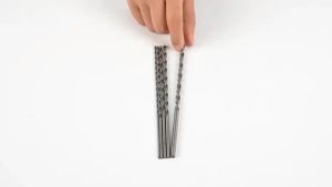 ZUOMU | 8pcs Extra Long High Speed Steel Straight Shank Twist Drill Bit Tool 4-10mm For Wood Spiral Drill Bit Drilling Tool Twist Drill