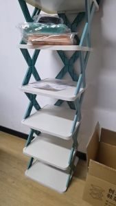 Kệ để giày dép 5 tầng chữ X đa năng tiện lợi