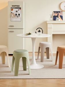 Durable Stacking Round Plastic Stool