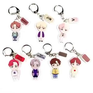 Dandys World Scraps Acrylic keychain Cartoon Anime Pendant Student Backpack Pendant Bag Accessories