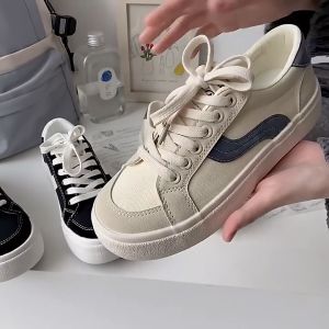 Sepatu Sneakers Wanita Korea Import Kasual TERMURAH Bisa COD GRATIS ONGKIR Mt-033