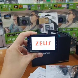 กล้องติดรถยนต์ ZEUS R8 กล้องบันทึกหน้า คมชัด2K รุ่นใหม่ล่าสุด ฟรีMemory32Gb