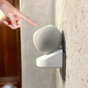 ขาลำโพง HomePod Mini ที่แข็งแรง 3D สำหรับลำโพง Apple Speaker ติดผนังแบบวางนอน ไม่ต้องเจาะ