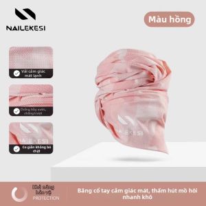 NAILEKESI | Khăn Tập Gym Làm Mát Khô Nhanh Xách Tay Cho Nữ