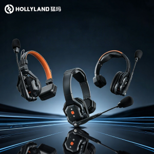 Hollyland | Hệ Thống Đàm Thoại Không Dây Ba Chiều với Tai Nghe Giảm Ồn