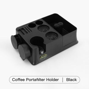 KISSHOME Espresso Tamper Station Knock Box Coffee Portafilter Holder 51mm 54mm 58mm Delonghi Breville Accessories Barista Tools