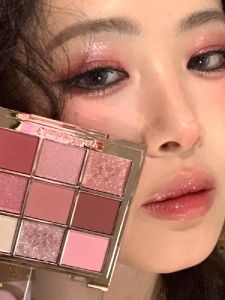 Phấn Mắt Nhiều Màu 9 Ô Nine Colors Highlighter Stage Makeup Palette Muja No High Quality Long-lasting Waterproof Sweatproof