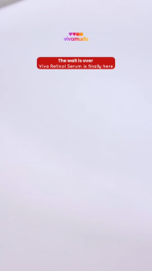 VIVA Retinol Serum with 3X Supramolecullar Retinoid NIACINAMIDE Sodium Hyaluronate Ceramide Complex and 3X Natural Calming Active - 20ml