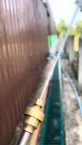 ด้ามพ่นยายืดหดได้ยาว 2.7 เมตร สำหรับพ่นระยะสูง ไกล