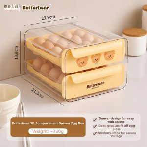 MODERN SWEETHOME | Fridge Drawer Style Egg Storage Box