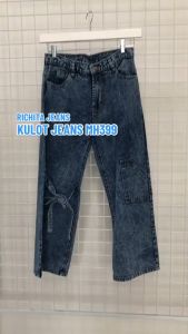 Kulot Jeans Celana Kulot Wanita Highwaist Tali Premium