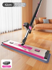 ZHIFAN | Hand-Free Washable Wet and Dry Use Floor Mop