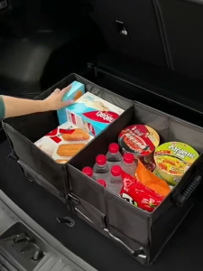 Trunk Organizer for Car Large Capacity Foldable Storage Box 60L Space-Saving Storage Box Car Accessories for fadzaph