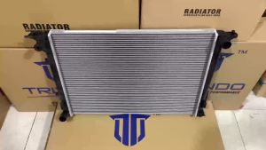 RADIATOR ASSY HYUNDAI NEW SONATA 2008 2009 2010 2011 2012 2013 MANUAL MT TRANSMISI MERK TRIVINDO