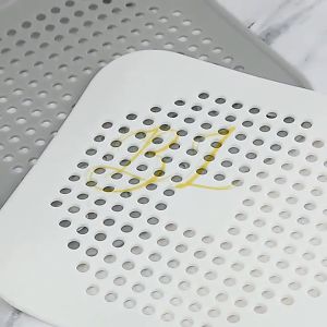 KNK 1pc Square Silicone Kitchen Sink Strainer Bathroom Shower Drain Sink Drainer