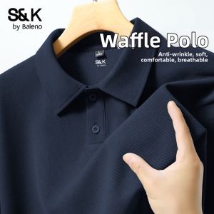 BALENO | Mens S&K Waffle Polo Shirt