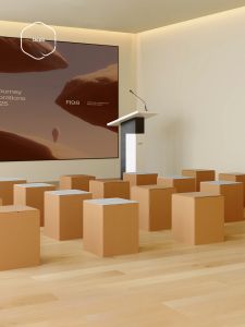SHIBAZHI | Creative Foldable Square Paper Stool