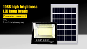 3000W Solar Light Outdoor Waterproof Flood Led Street Indoor Led Lamp With Remote