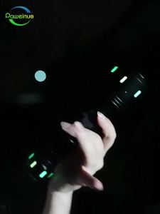 Đèn Pin LED Siêu Sáng 1 Triệu Lumen Sạc Lại Được Công Suất Cao 800W Zoom Điều Chỉnh Đèn Pin Chiến Thuật Tầm Xa 3000m Thân Đèn Hợp Kim Nhôm Chống Nước