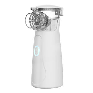 JUSTLANG Rechargeable Mesh Nebulizer True Medical Grade Silent Ultrasonic Handheld Asthma Inhaler Child Portable Nebulizer