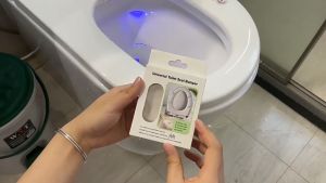 ฝาห้องน้ําแผ่นยางซิลิโคนที่นั่งชักโครกกันชน 5 ชิ้นที่นั่งชักโครกกันชนเปลี่ยนชุดกาวที่แข็งแกร่งสําหรับโรงแรม