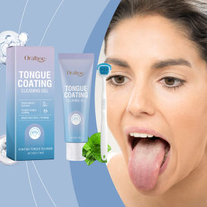 50ml Tongue Cleaning Gel SetFor Bad Breath Long Lasting-Freshness Mouth Odor-EliminatorsTongue Cleaning Paste For Home