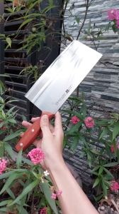 DAO CHẶT GÀ VỊT HÀNG NHẬT NẶNG 480G CÁN GỖ BỀN ĐẸP