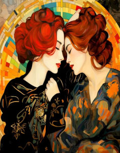 Acrylic Paint By Numbers Couple Abstract Painting By Numbers on Canvas Coloring By Number for Adults Paint Digital Art