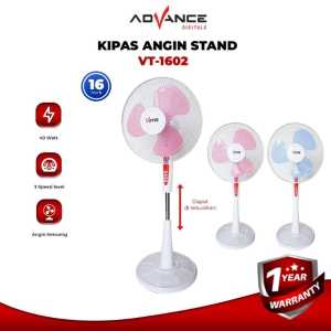 kipas berdiri votre VT-1602  16 inchi kipas dapat diatur tinggi rendahnya