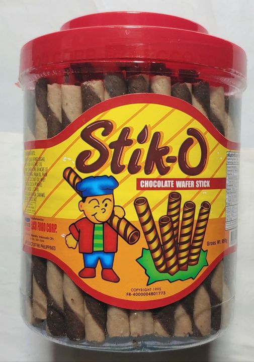 Stik-O Chocolate Wafer Stick 850g | Lazada PH