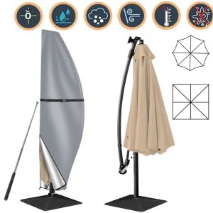 Vỏ Ô Bền Chống Nước Chống Tia Cực Tím Cho Mái Hiên Vỏ Ô Có Khóa Kéo Thích Hợp Cho Ô Lớn Ngoài Trời Có Kích Thước Từ 7ft Đến 13ft