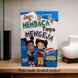buku jago membaca tanpa mengeja 32 halaman (16×24cm)