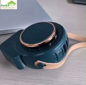 QUẠT MINI CẦM TAY 3 BÁNH RĂNG CÓ THỂ ĐIỀU CHỈNH CÓ DÂY ĐEO CỔ LÀM MÁT "BAHAMAR" gió thổi rộng và luồng không khí mạnh mẽ mang đến một cảm giác thoáng mát trong mùa hè nóng nực