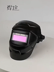 TaffGUARD Helm Las Listrik Otomatis Gelap Terang Dengan Senter Auto Darkening Solar Welding Helmet