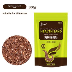 High Calcium Health Sand for Parrots Peacocks Canaries Budgies Special Use Red Soil Powder for Epileptic Seizures And Feathers