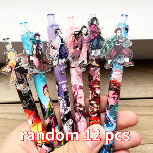 Bandai | Bút Gel Anime Slayer 2026 Mới Nhân Vật Hoạt Hình Văn Phòng Phẩm Học Sinh Đồ Dùng Học Tập Bút Gel Kim Loại Quà Sinh Nhật Trẻ Em