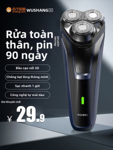 Máy Tỉa Lông Mày Điện Tử Cầm Tay Cho Nam Máy Cạo Râu Lông Toàn Thân Có Thể Rửa Được Máy Cạo Râu Lông Mày Bằng Thép Không Gỉ