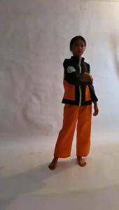 LUXA Uzumaki Naruto Cosplay Costume: Perfect Halloween & Christmas Uniform