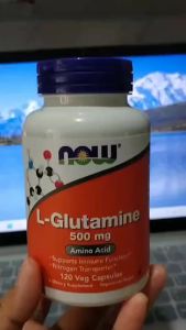 Now Foods L Glutamine 500mg 120 Veg Capsules Diabetes Ulcer