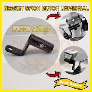 Holder Besi Motor Spion Universal / Braket Holder Besi 100%