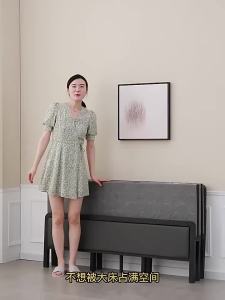 Home Easy Setup Double Iron Bed