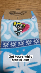 The Powerpuff Girls Nordic Socks | Japan Plaza Exclusive | 23 - 25 cm