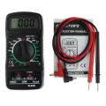 FTBTOC XL830L Digital Multimeter Portable multi meter AC/DC voltage meter DC Ammeter resistance tester Blue Backlight. 
